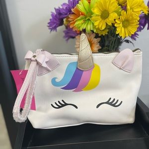Betsey Johnson Unicorn Large Wristlet